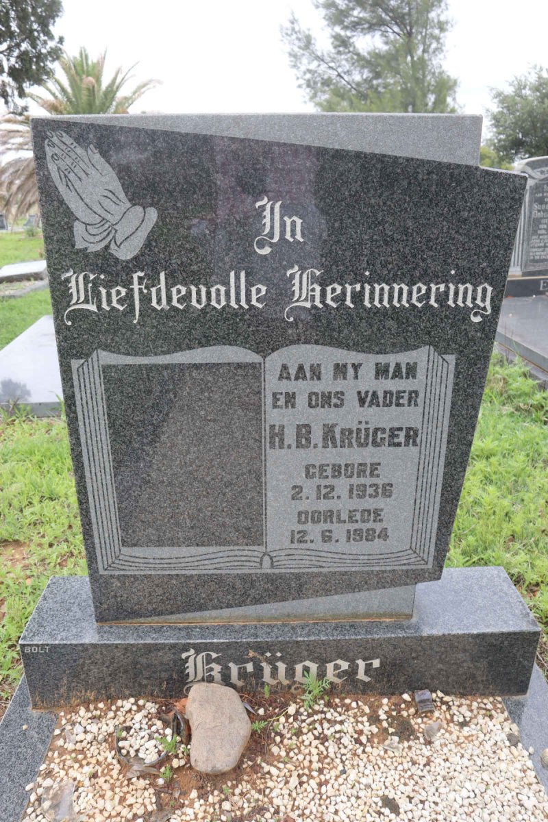 KRUGER H.B. 1936-1984