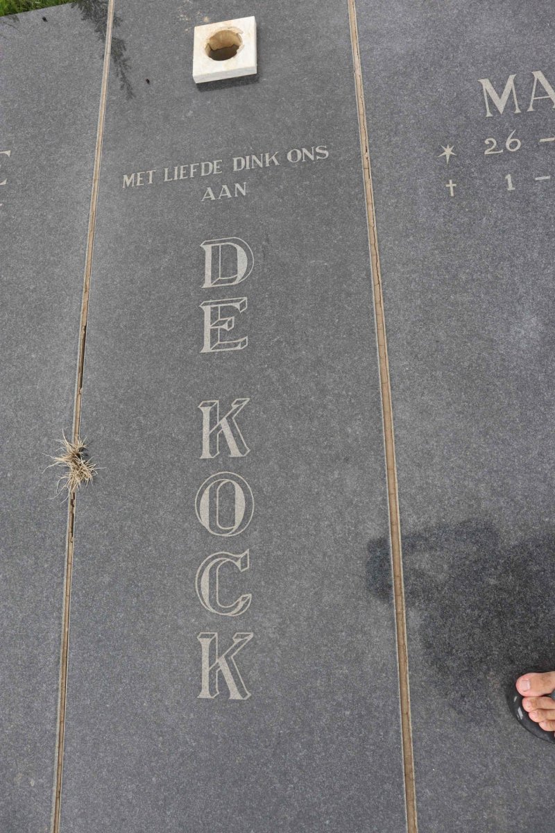 KOCK Danie, de 1925-1993 &amp; Marie 1923-2006