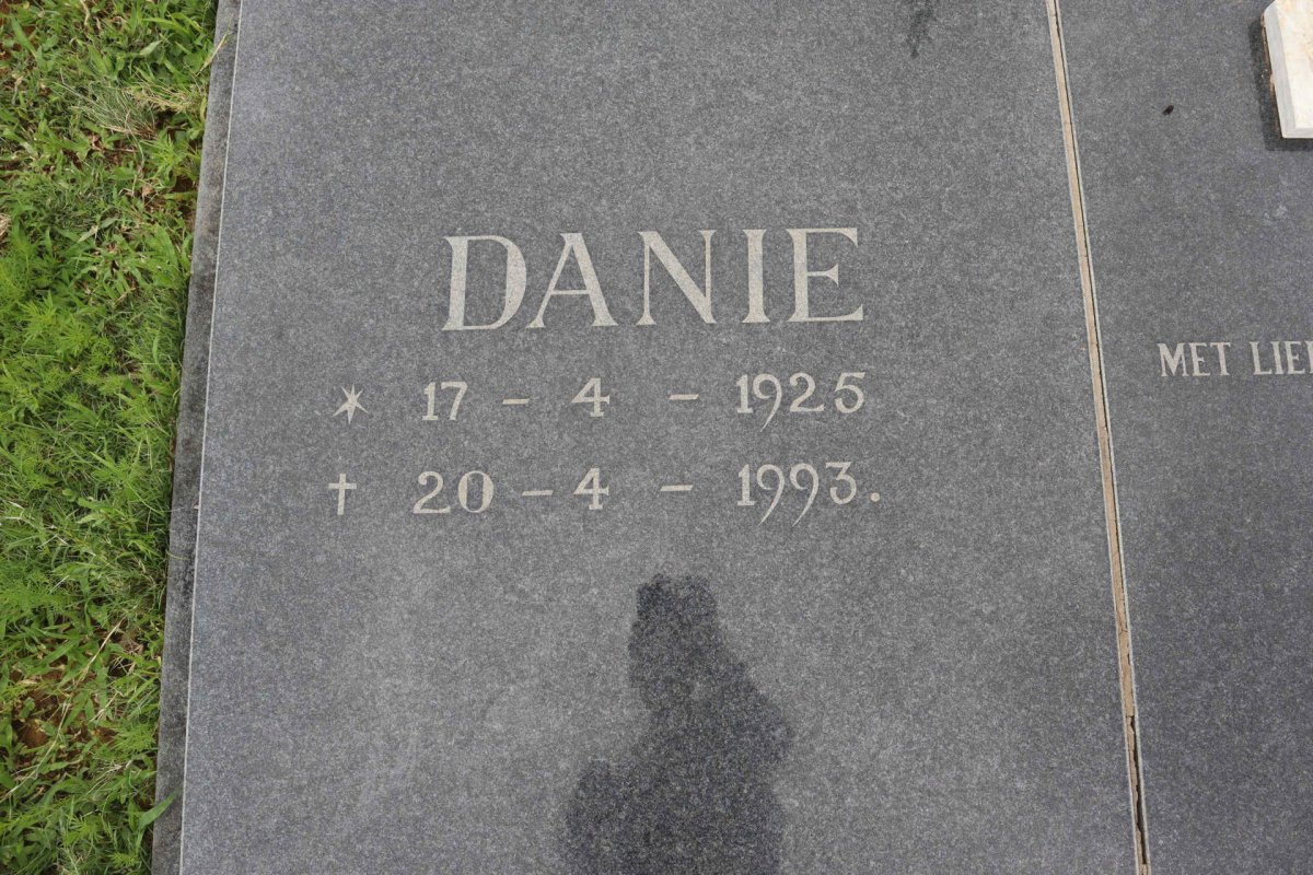 KOCK Danie, de 1925-1993 &amp; Marie 1923-2006
