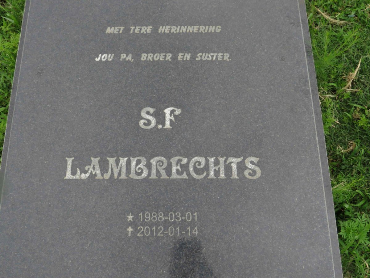 LAMBRECHTS S.F. 1988-2012