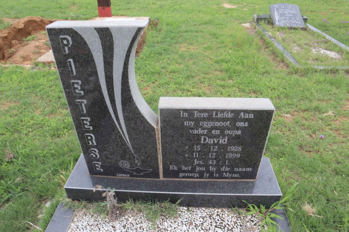 PIETERSE David 1928-1999