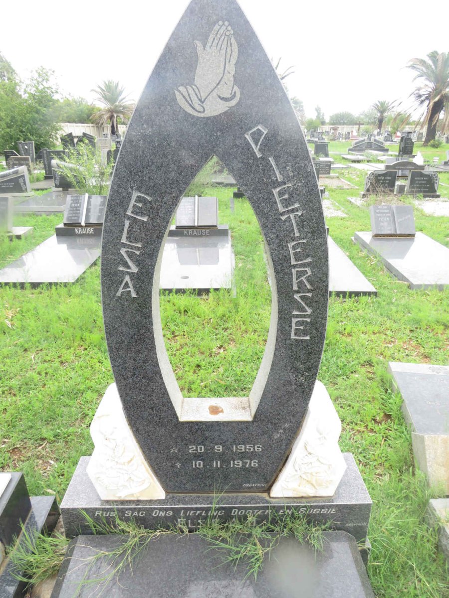 PIETERSE Elsa 1956-1976