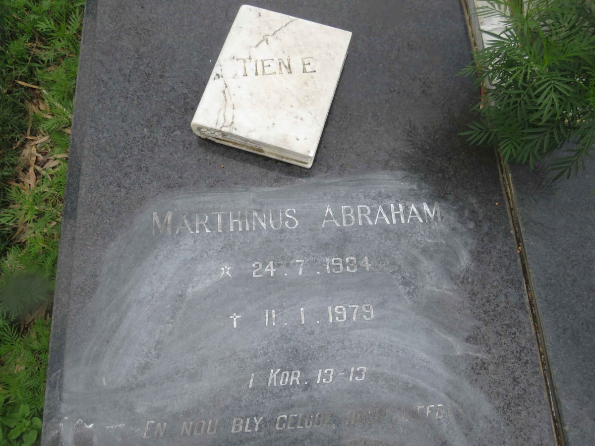 PRINSLOO Marthinus Abraham 1934-1979