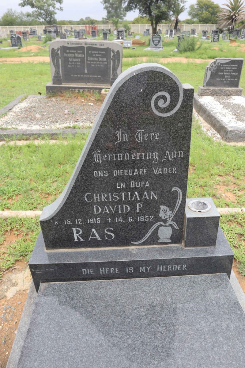 RAS Christiaan David P. 1915-1952