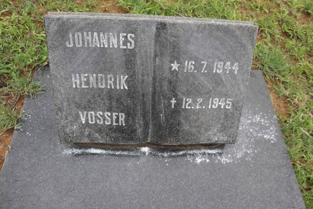 VOSSER Johannes Hendrik 1944-1945