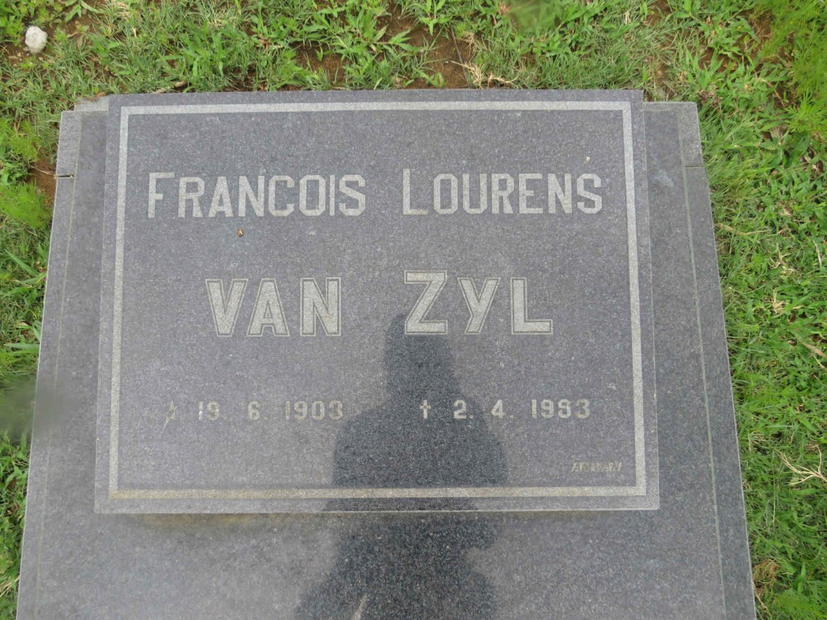 ZYL Francois Lourens, van 1903-1983