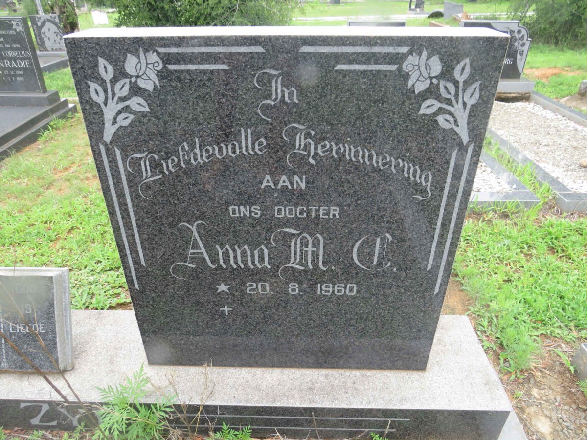 ZYL Anna M.C., van 1960-