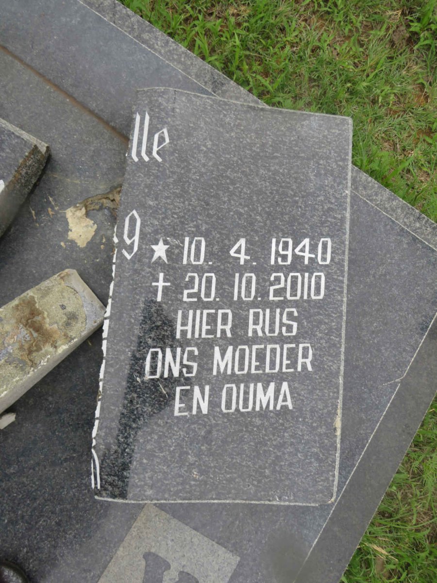 Zyl Joey, van 1940-2010