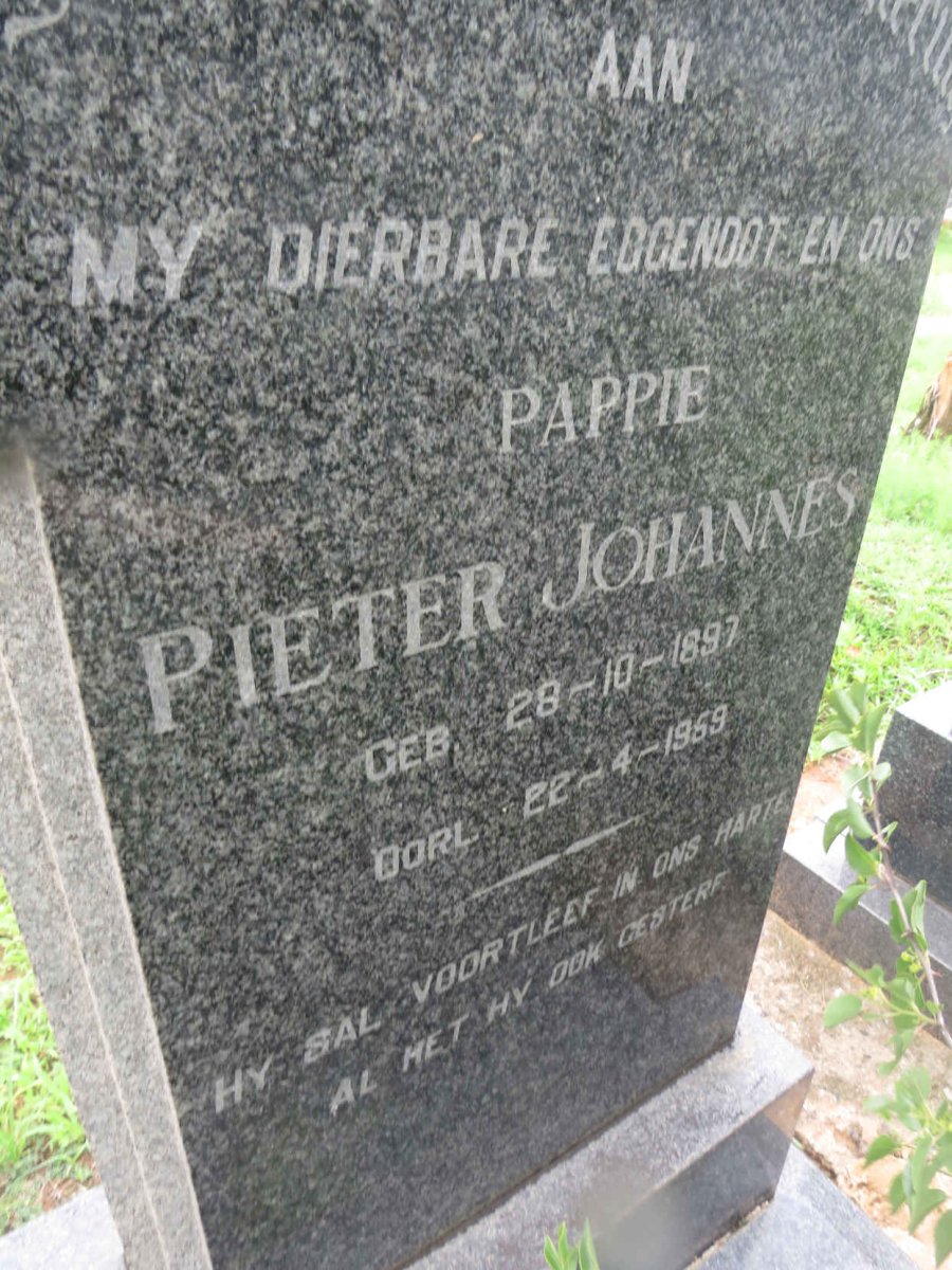 ? Pieter Johannes 1897-1959
