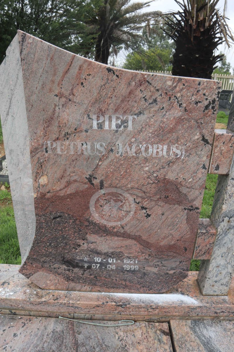 ? Petrus Jacobus 1921-1999