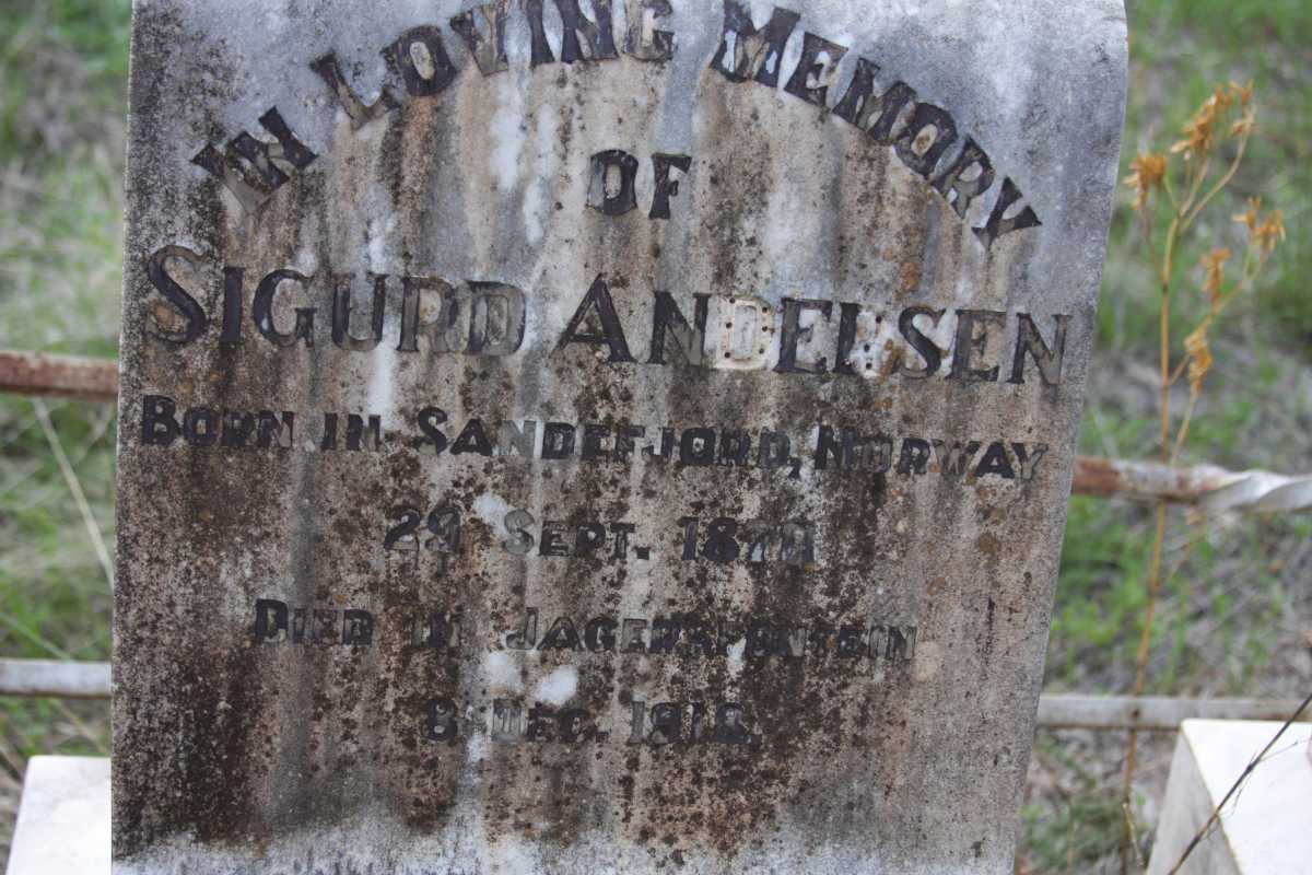 ANDERSEN Sigurd 1870-1918