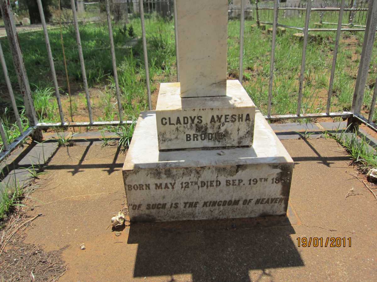BRODIE Gladys Ayesha -1888