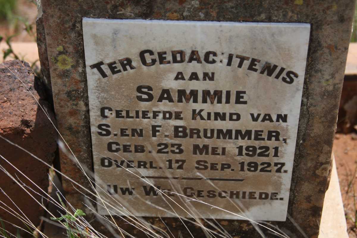 BRUMMER Sammie 1921-1927