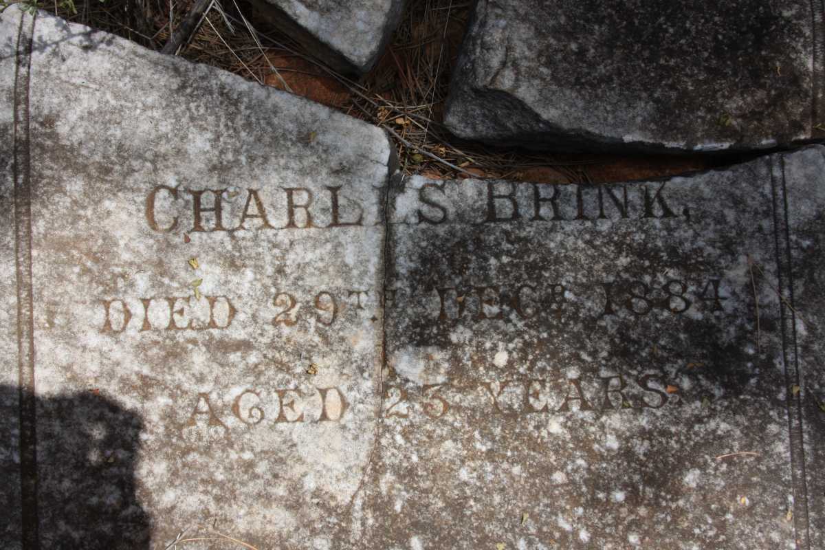 BRINK Charles -1884