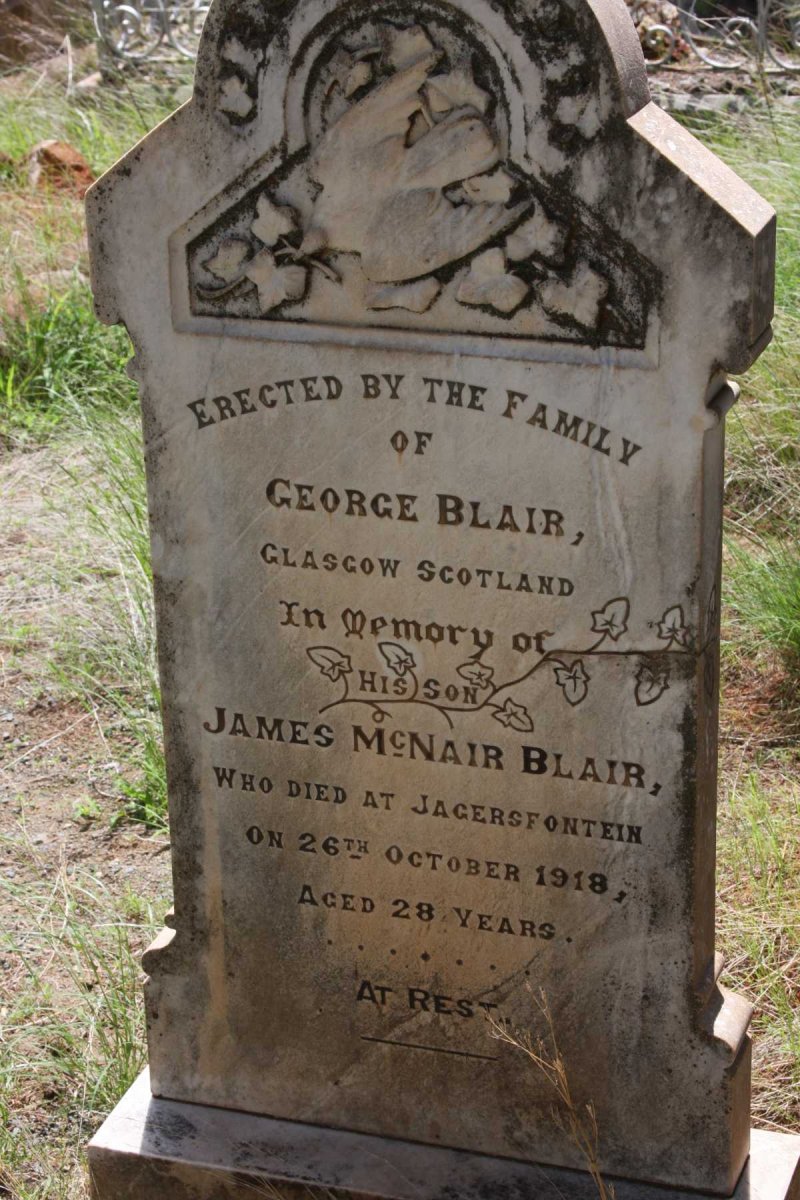 BLAIR James McNair -1918
