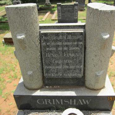 CRIMSHAW Henry Edmund -1959