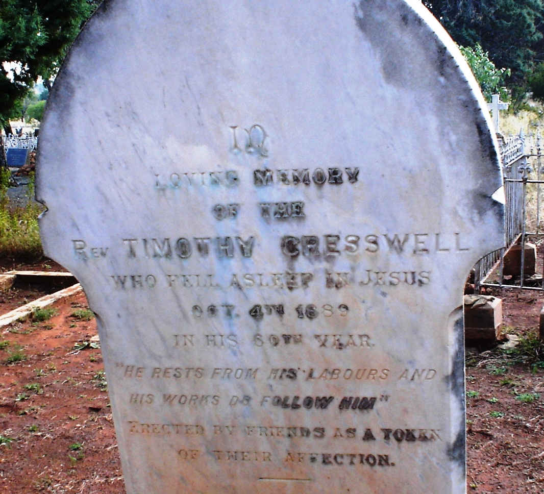 CRESSWELL Timothy -1889