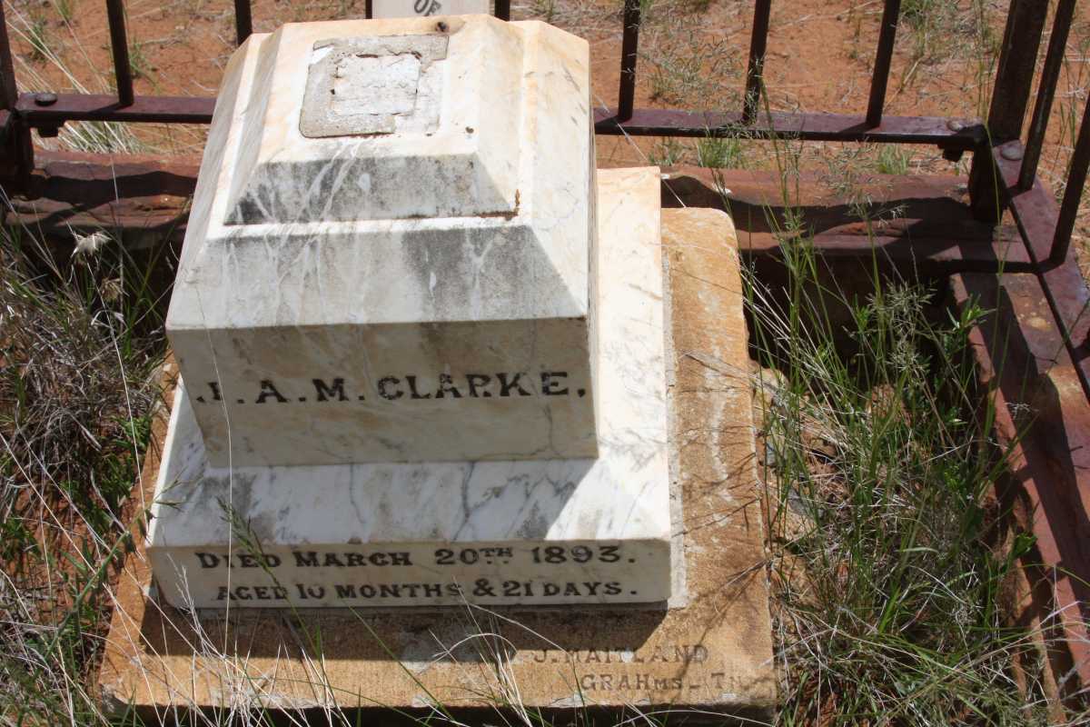CLARKE J.A.M. -1893