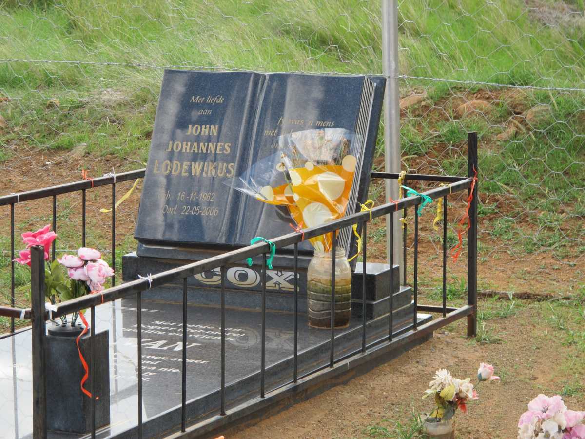 COX John Johannes Lodewikus 1962-2005