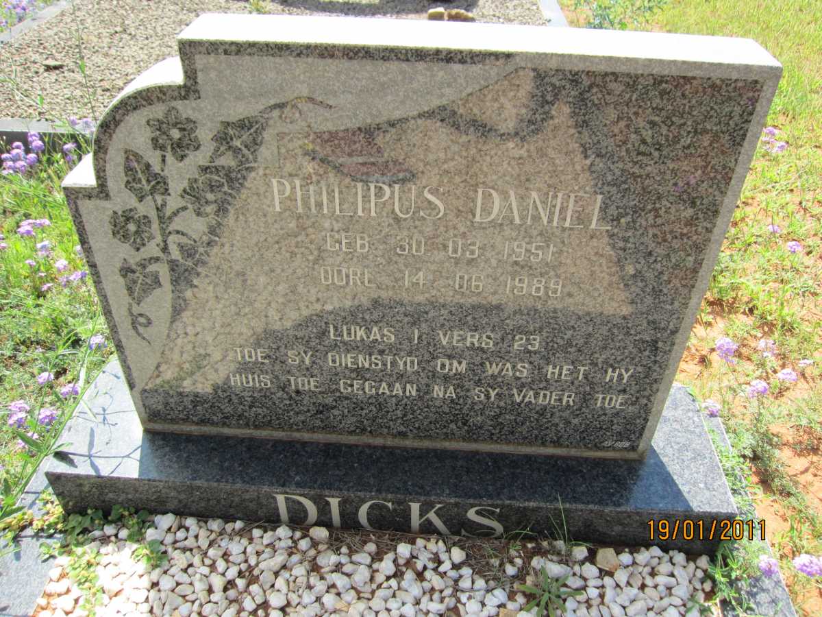 DICKS Philipus Daniel 1951-1989