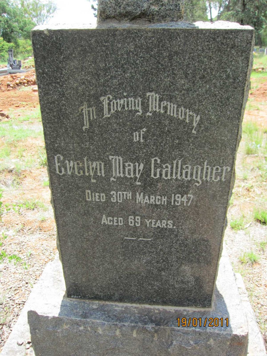 GALLAGHER Evelyn May -1947