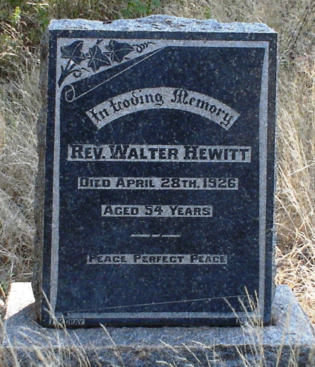 HEWITT Walter -1926