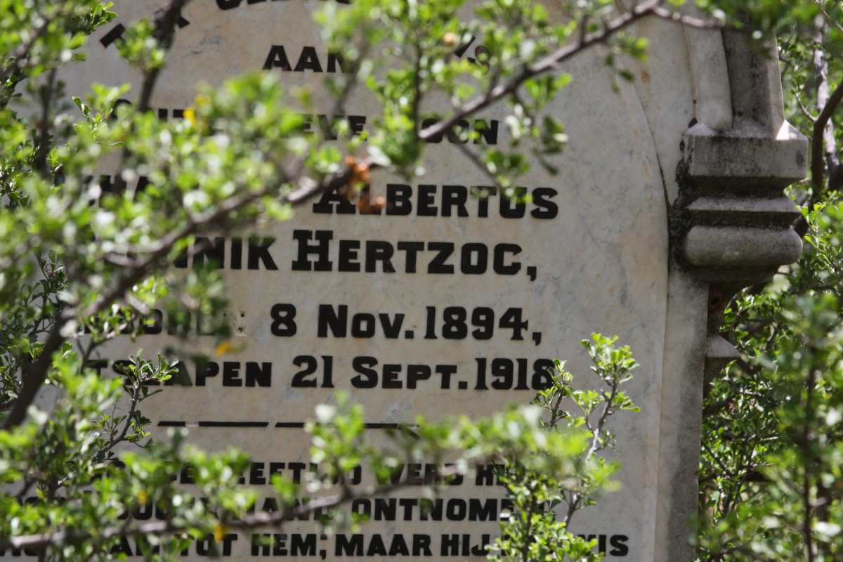 HERTZOG Johannes Albertus Munnik 1894-1918