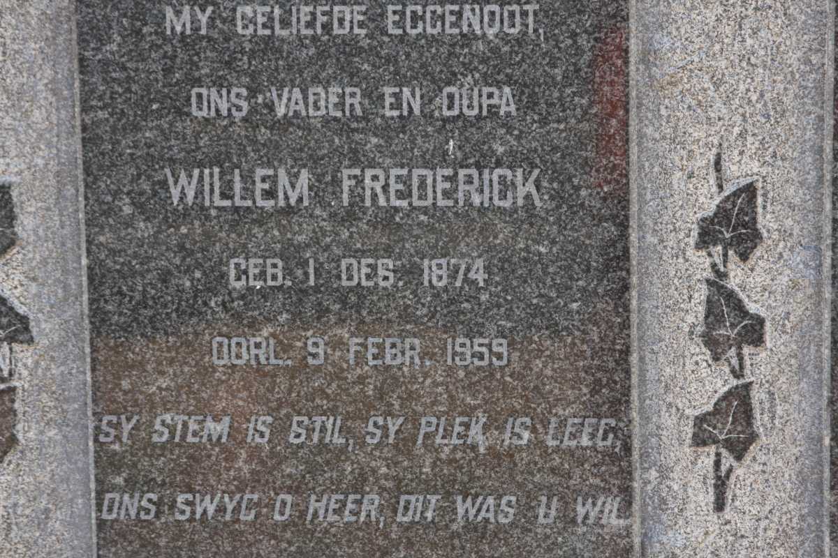 HERTZOG Willem Frederick 1874-1959