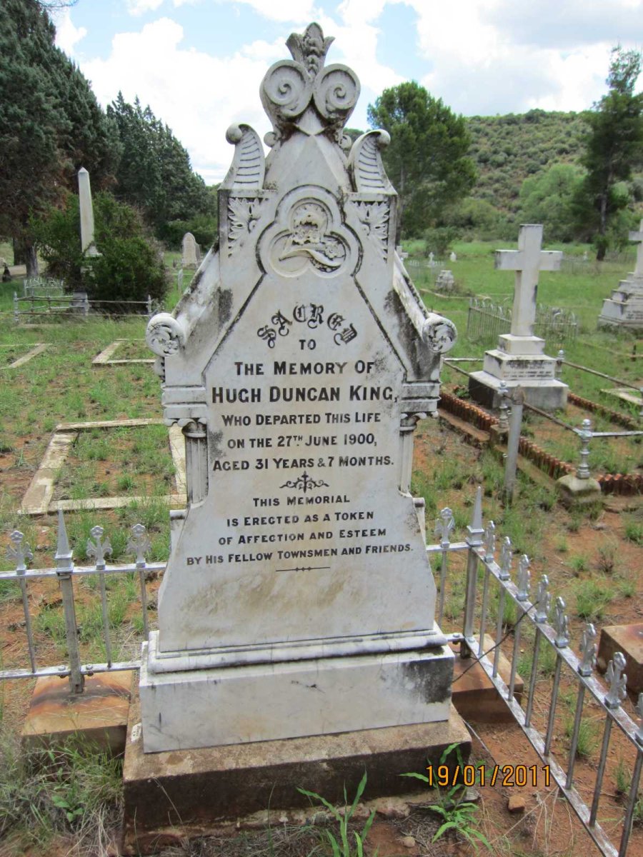 KING Hugh Duncan -1900