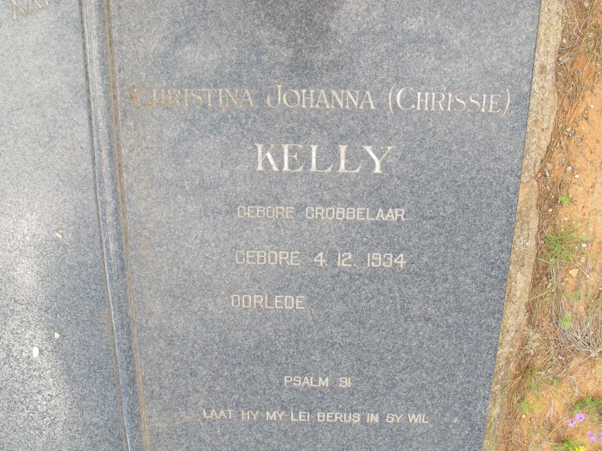 KELLY Christina Johanna 1934-