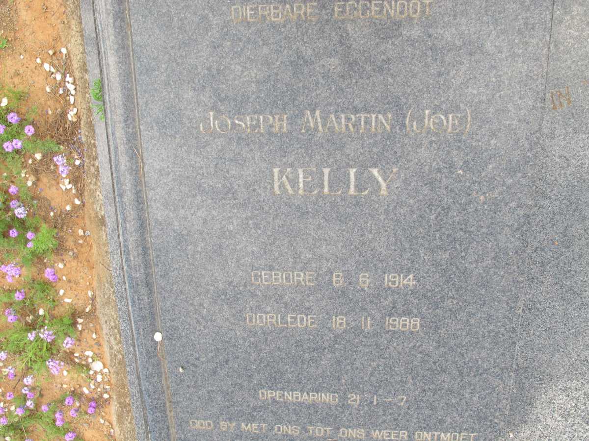 KELLY Joseph Martin 1914-1988