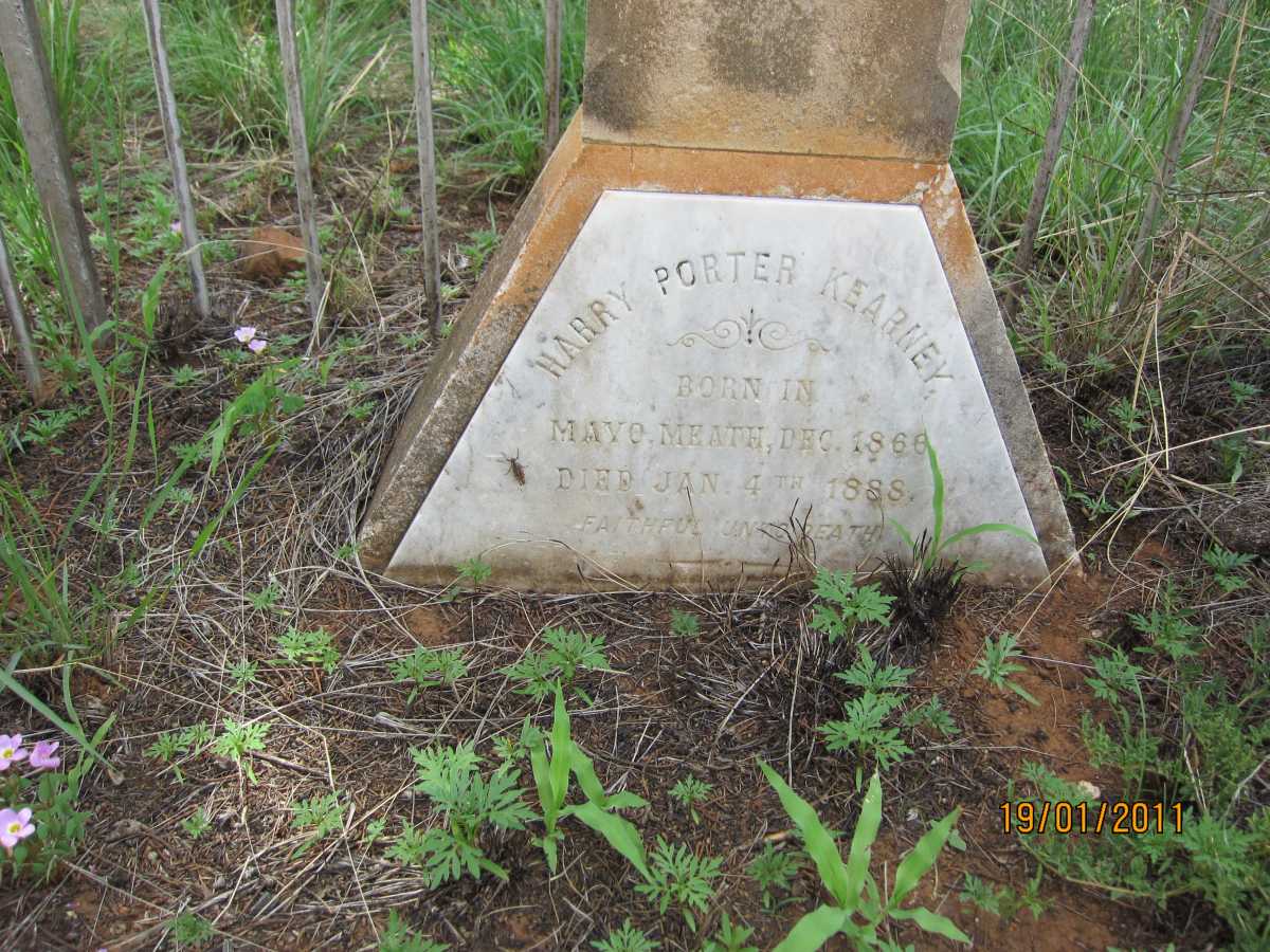 KEARNEY Harry Porter 1866-1888
