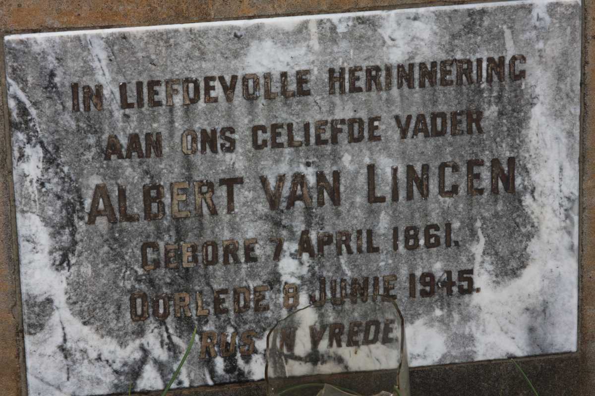 LINGEN Albert, van 1861-1945