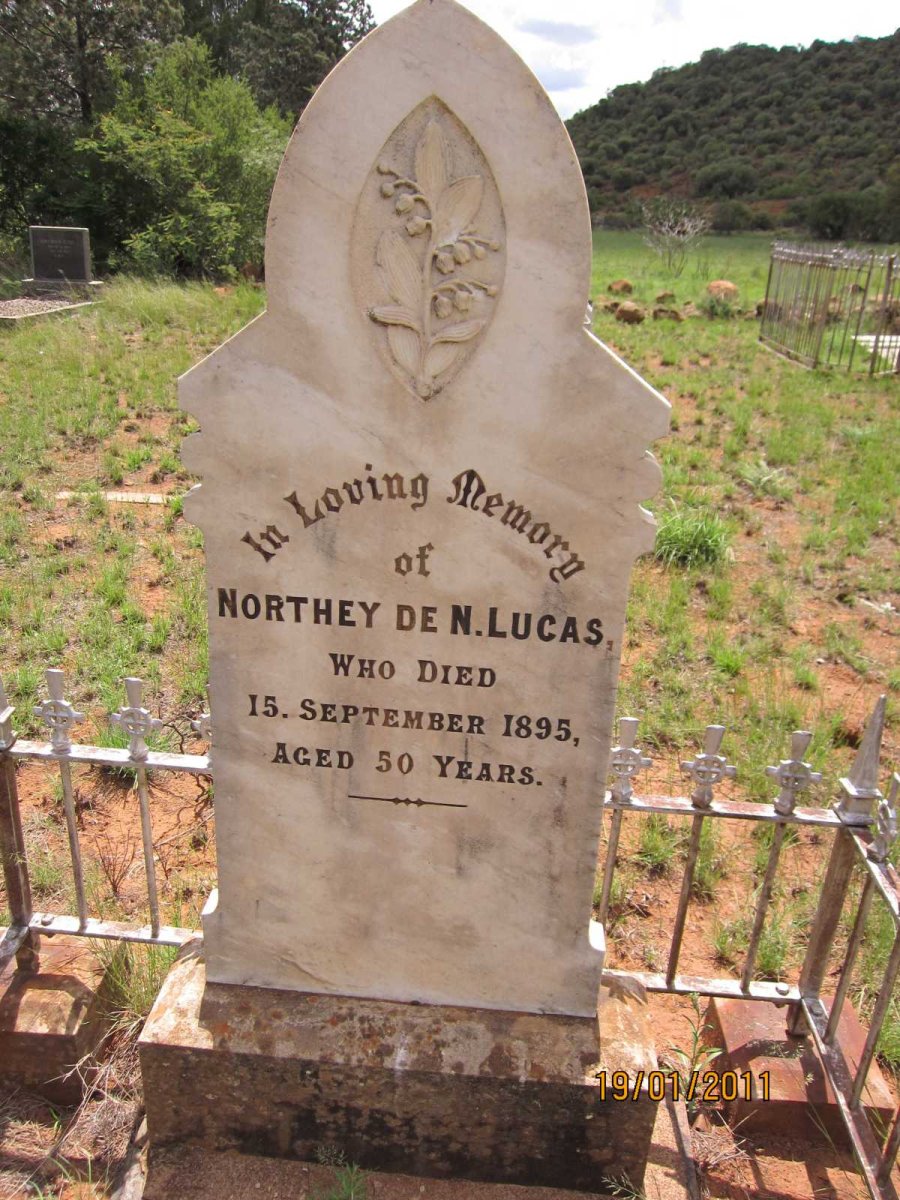 LUCAS Northey de N.  -1895