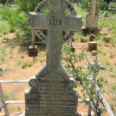 LYONS Thomas -1895