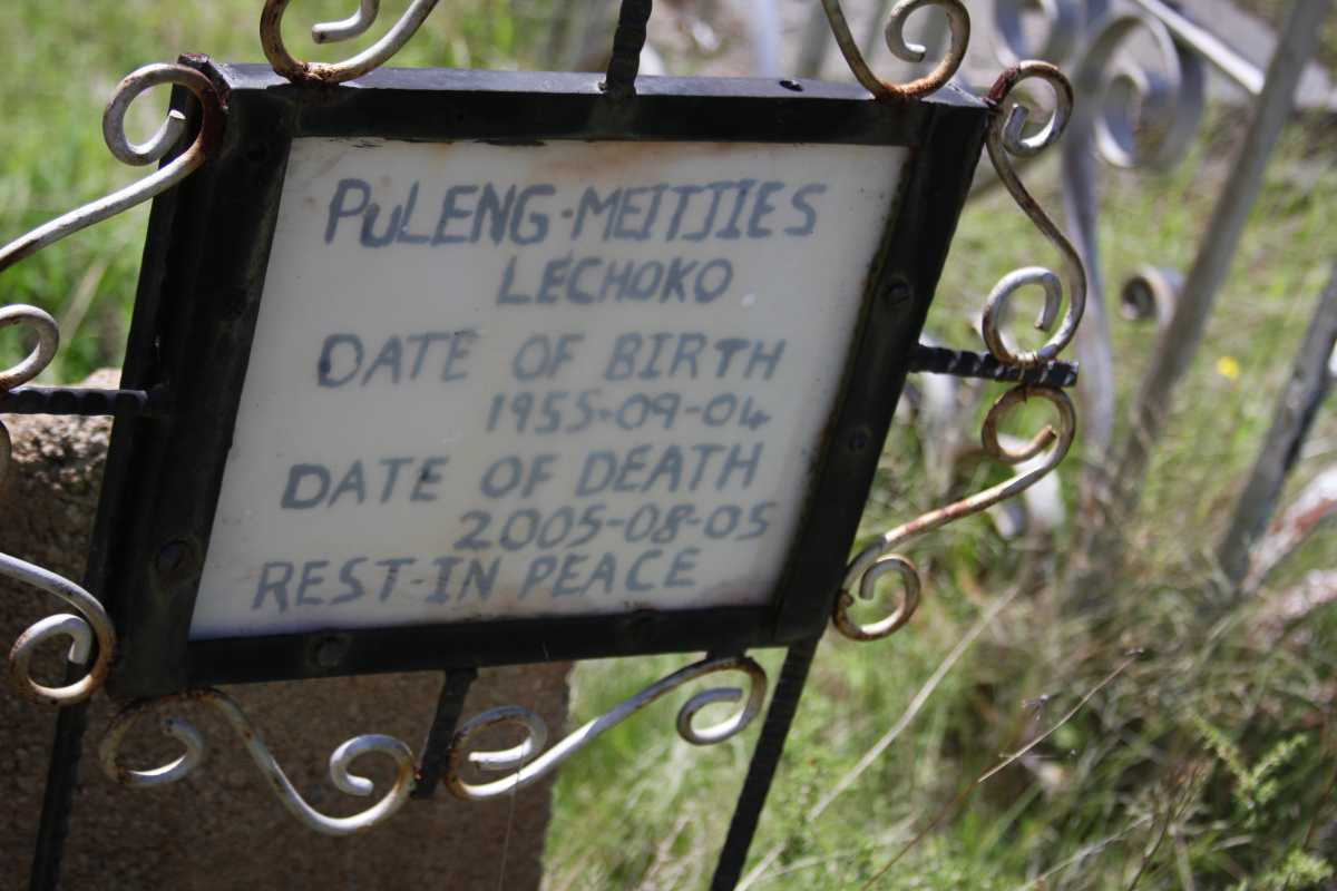 MEITJIES Lechoko, Pulleng 1955-2005