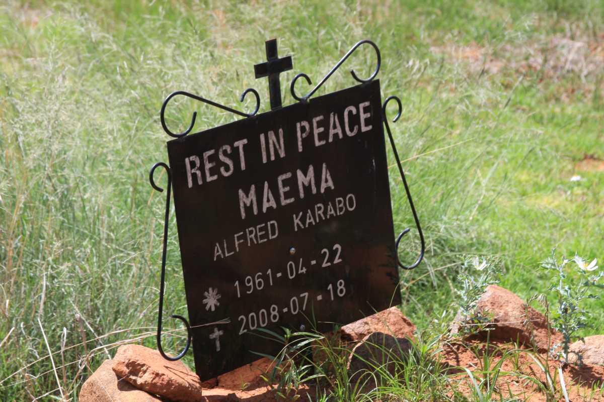 MAEMA Alfred Karabo 1961-2008