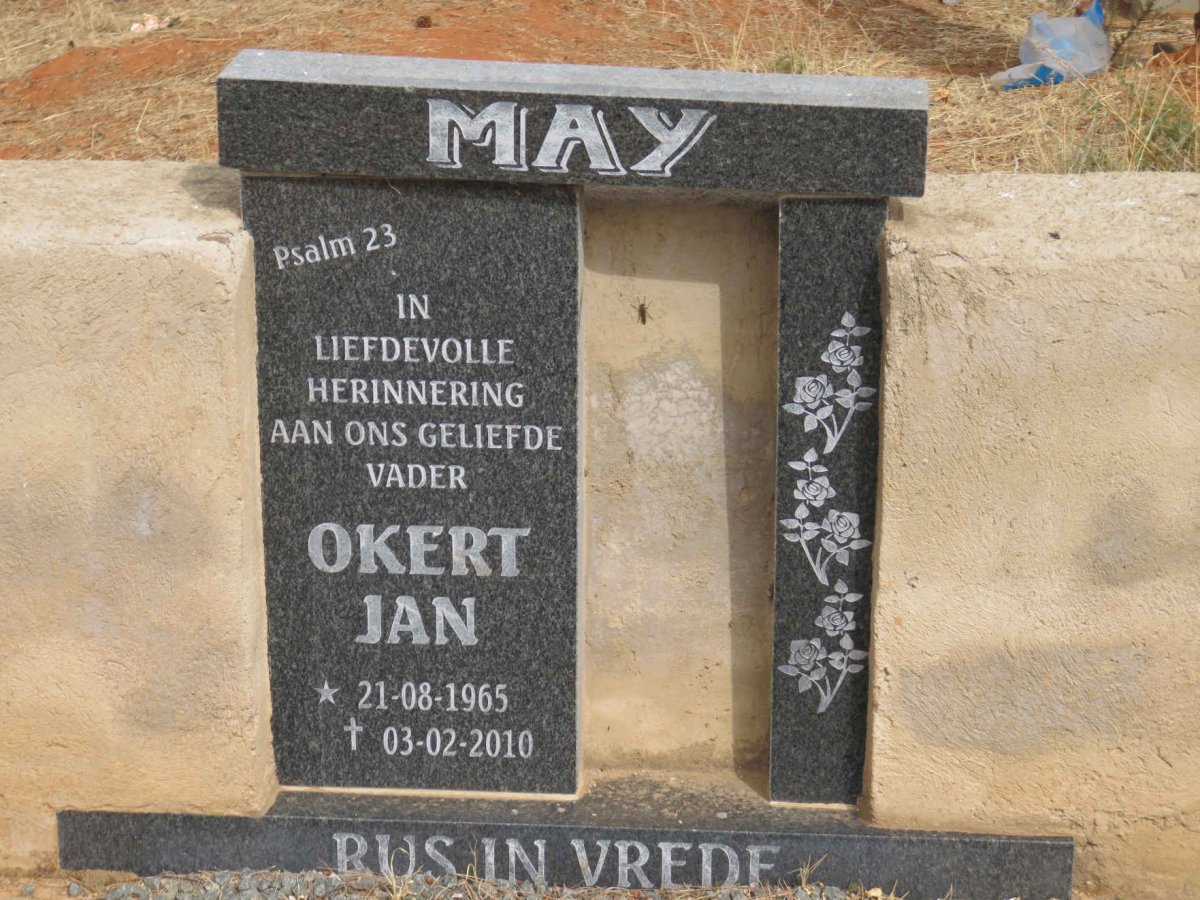 MAY Okert Jan 1965-2010