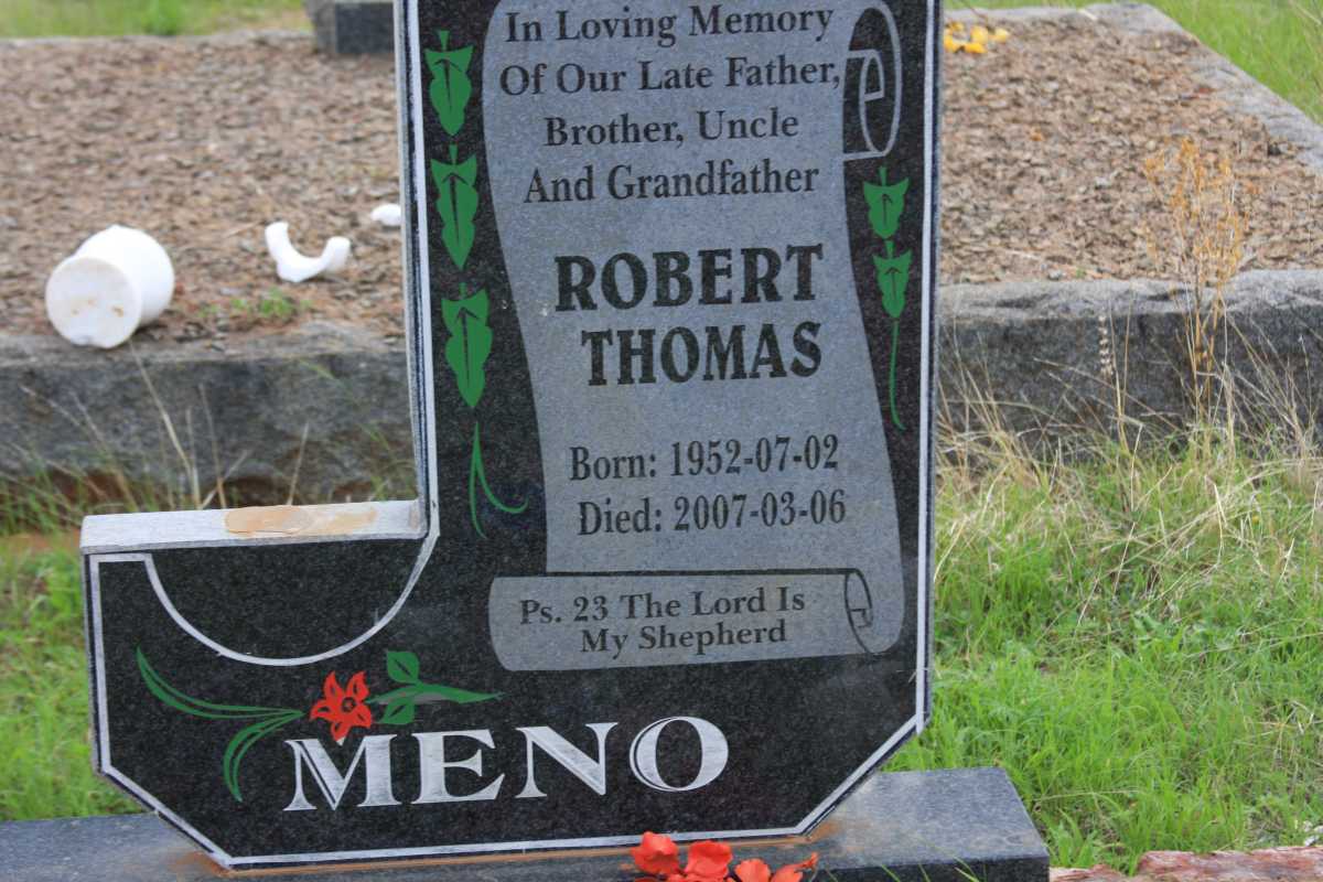 MENO Robert Thomas 1952-2007