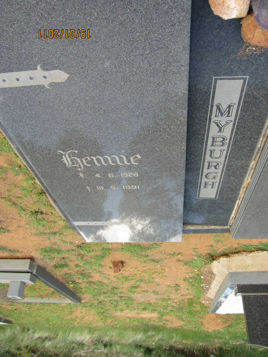 MYBURGH Hennie 1926-1991