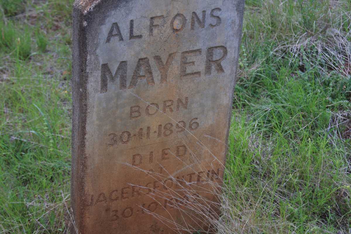 MAYER Alfons 1896-1942
