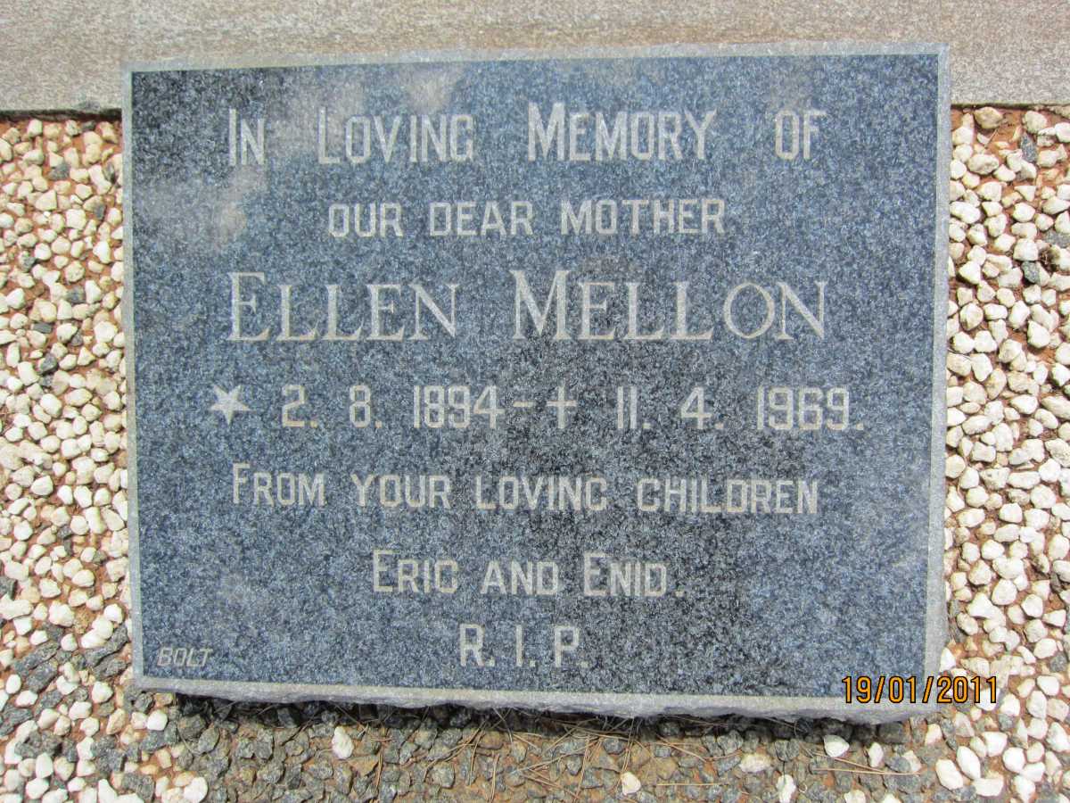MELLON Ellen 1894-1969