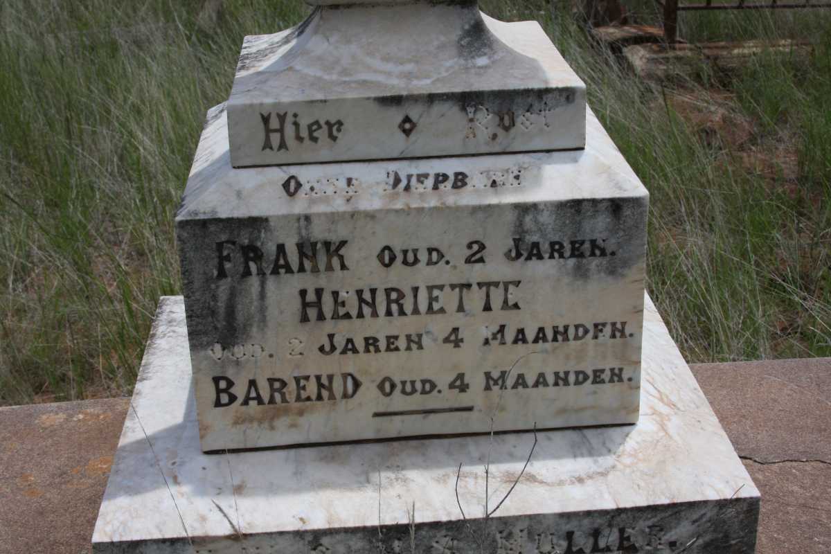 MULLER Frank :: MULLER Henriette :: MULLER Barend