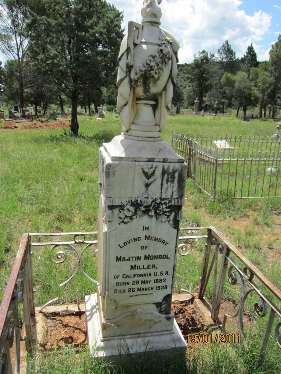 MILLER Martin Monrol 1882-1928