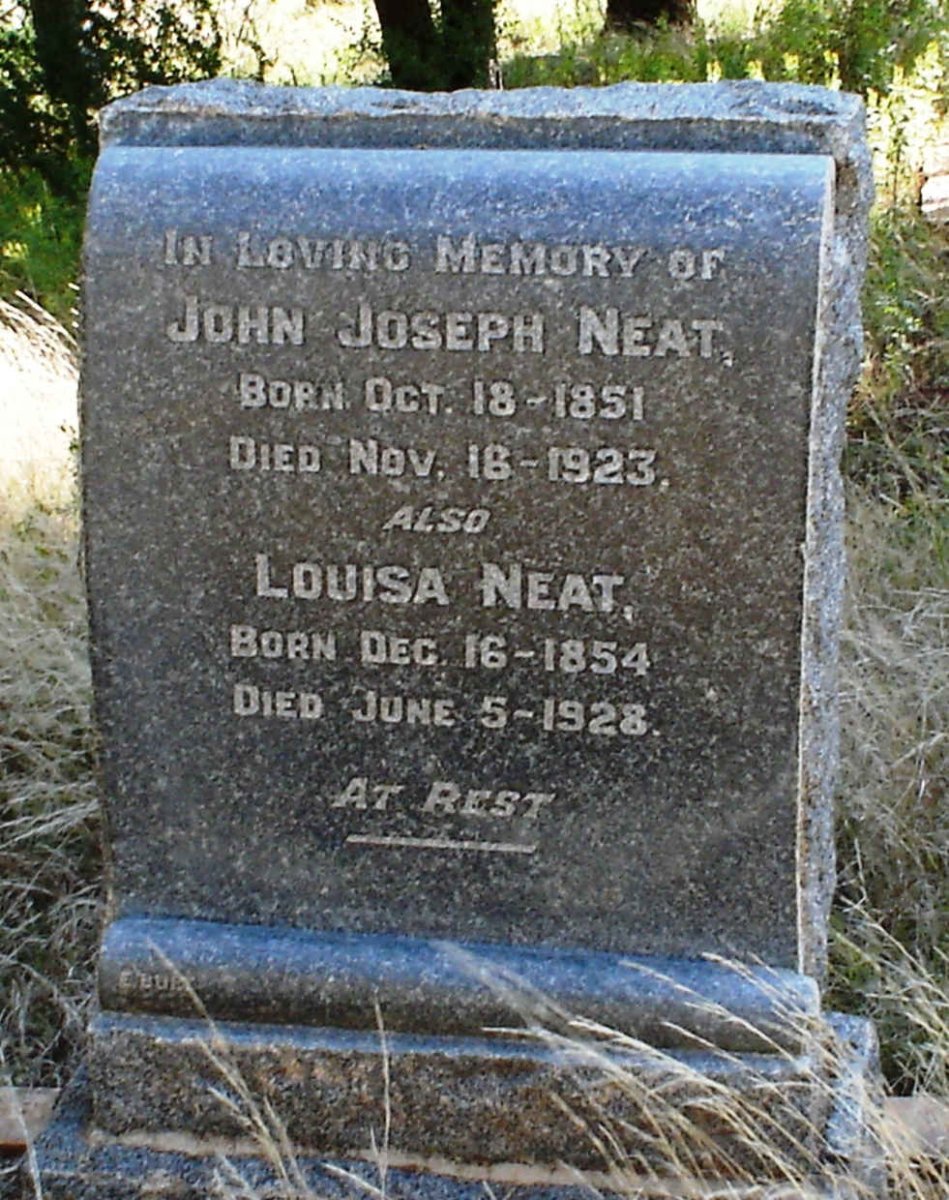 NEAT John Joseph 1851-1923 &amp; Louisa 1854-1928