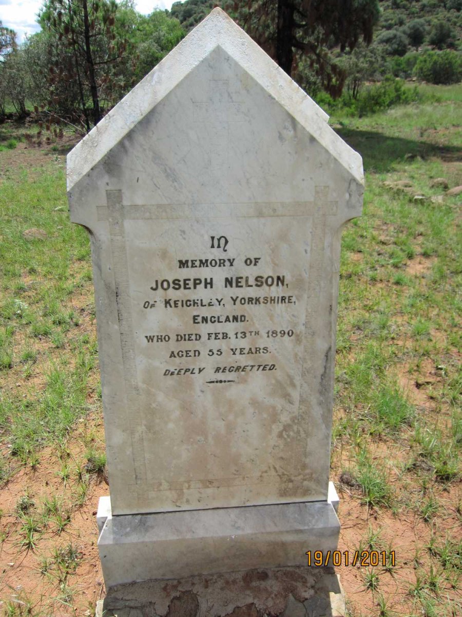 NELSON Joseph -1890
