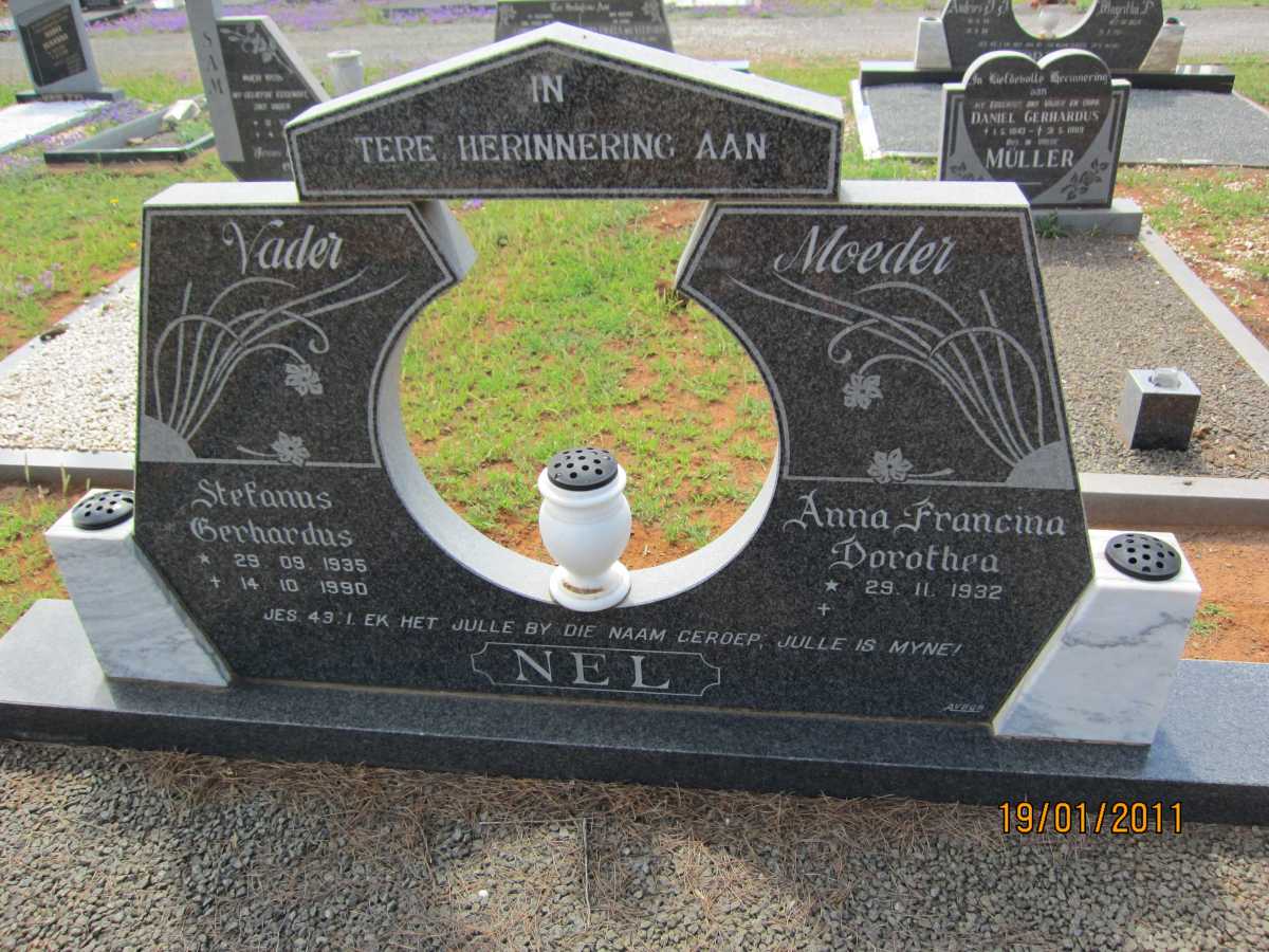 NEL Stefanus Gerhardus 1935-1990