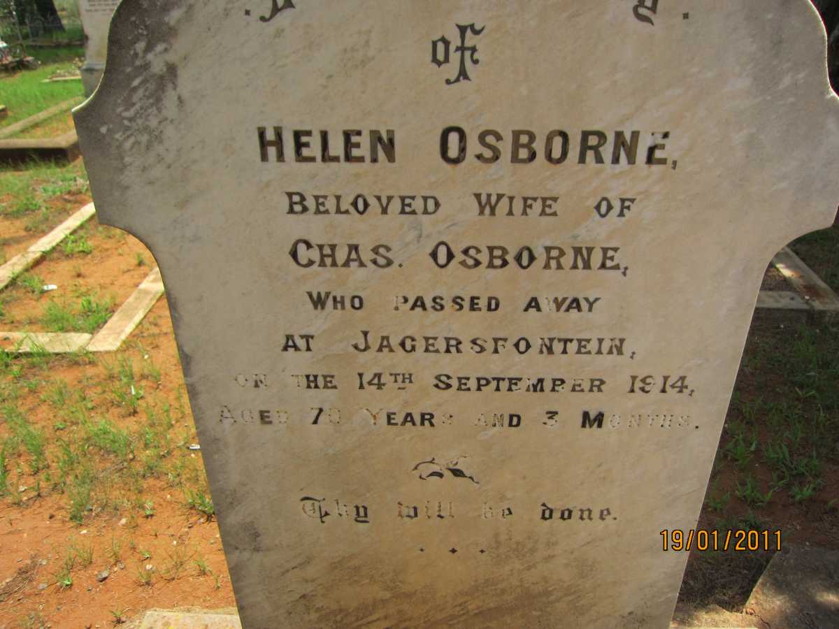 OSBORNE Helen -1914 