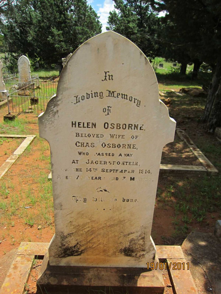 OSBORNE Helen -1914 