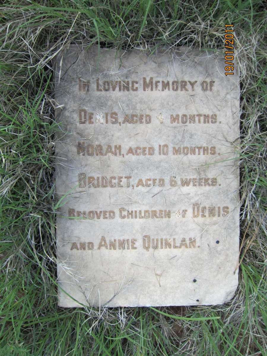 QUINLAN Denis :: QUINLAN Norah :: QUINLAN Bridget